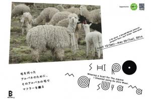 増山士郎 展覧会「毛を刈ったアルパカのために、そのアルパカの毛でマフラーを織る」