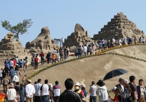 吹上浜　砂の祭典2014